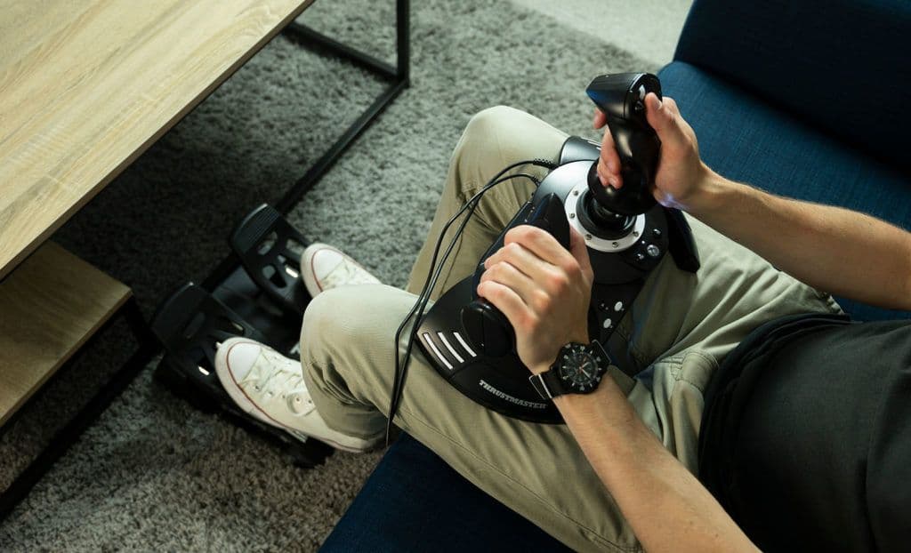 Kit Thrustmaster - T.Flight Full Kit X - Joystick + Manete + Pedais - Preto (Imagem 4)