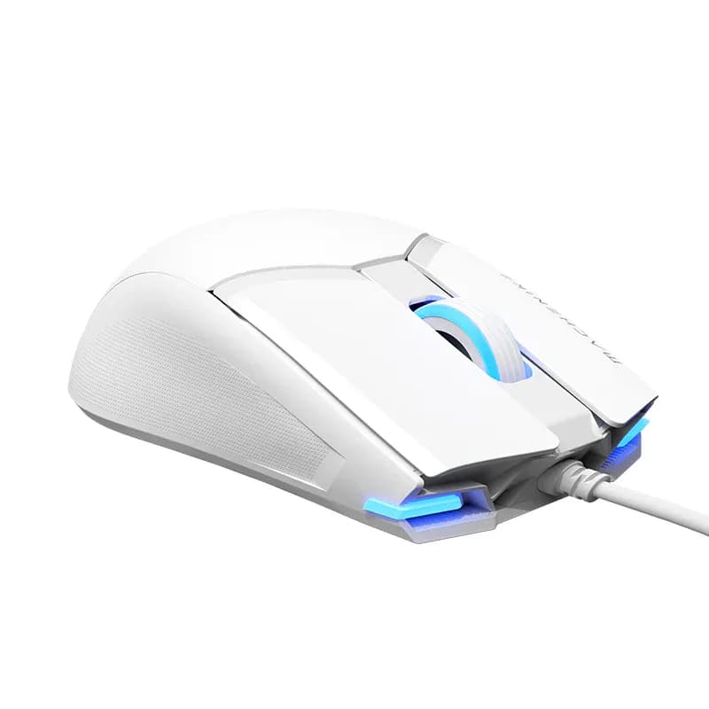 Mouse Gamer Machenike M7 PRO - Chipset A825 - 12.800 DPI - RGB - Branco (Imagem 6)