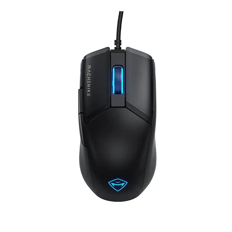 Mouse Gamer Machenike M7 PRO - Chipset A825 12.800 DPI - RGB - Preto (Imagem 1)