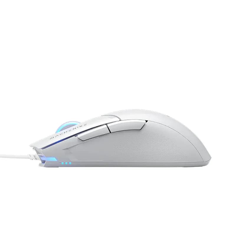 Mouse Gamer Machenike M7 PRO - Chipset A825 - 12.800 DPI - RGB - Branco (Imagem 4)