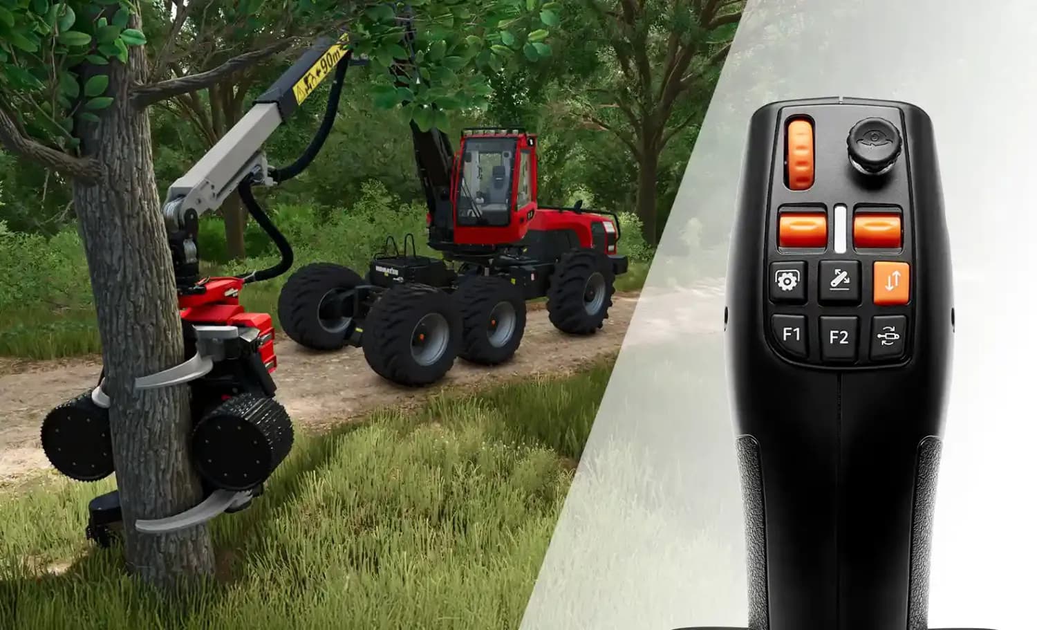 Farming Stick Thrustmaster - SimTask Farmstick, PS5 - Joystick agrícola com 33 botões e 2 eixos - Preto (Imagem 2)