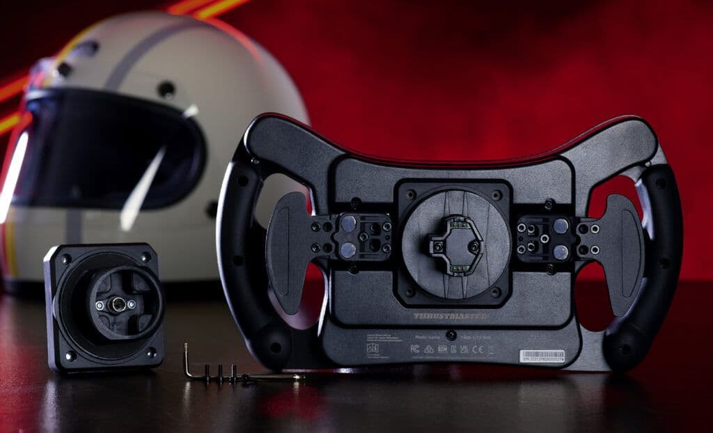 Racing Add-on Thrustmaster 488 Ferrari GT3 Add-on - Volante esportivo em couro inspirado na Ferrari 488 GT3 (Imagem 9)