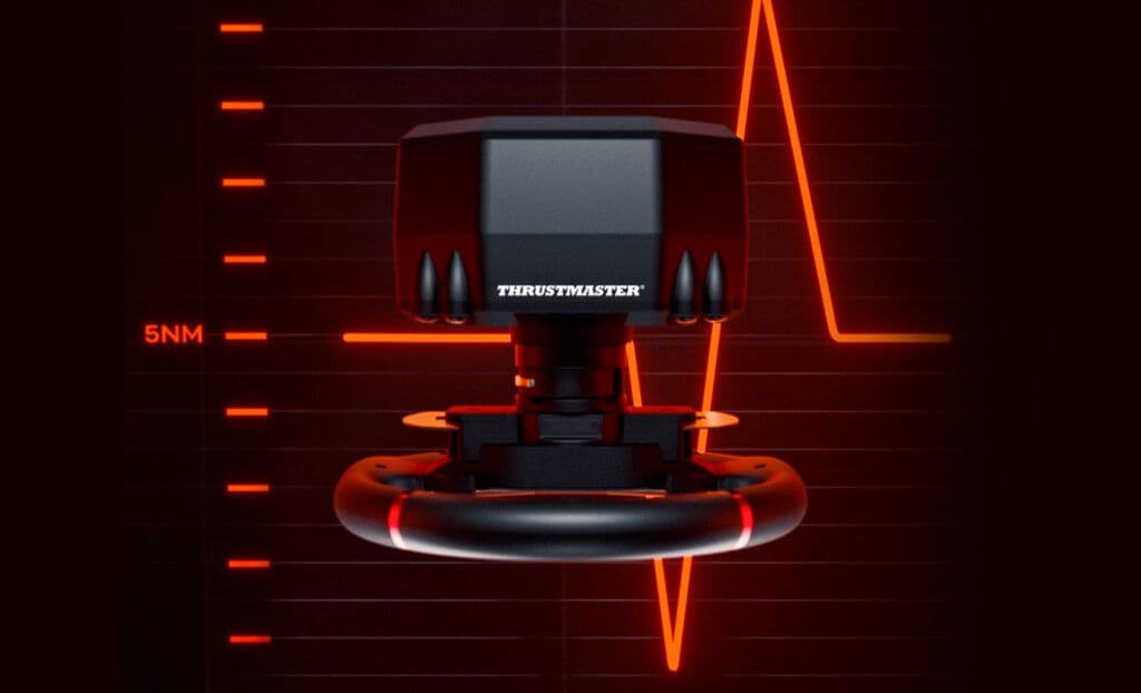 Kit T598 Thrustmaster - Volante Force Feedback + Pedais - PC + Playstation (Imagem 3)