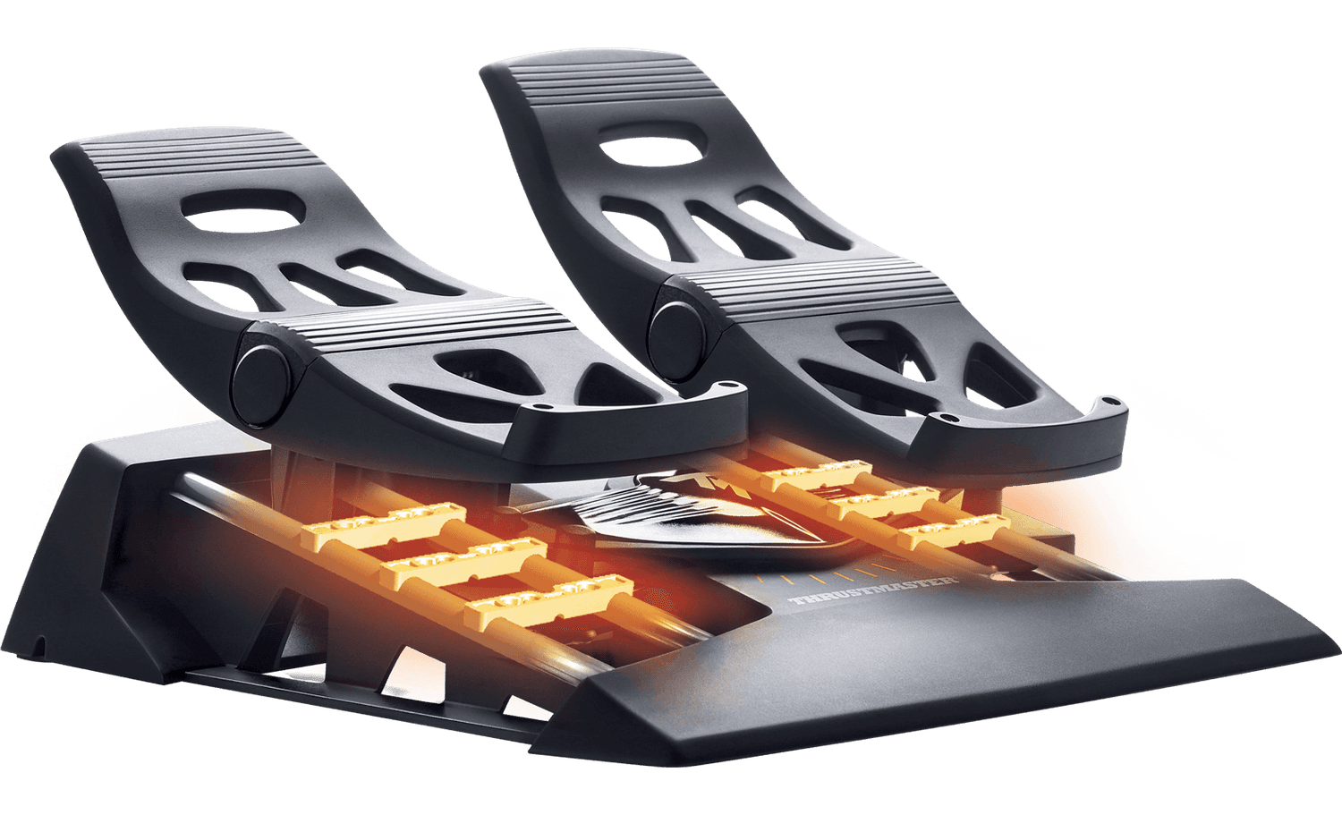 Pedal Thrustmaster T.Flight TFRP Rudder Pedals - Sistema S.M.A.R.T, 4 eixos, compatível PC e PS4/PS5 - Preto (Imagem 2)