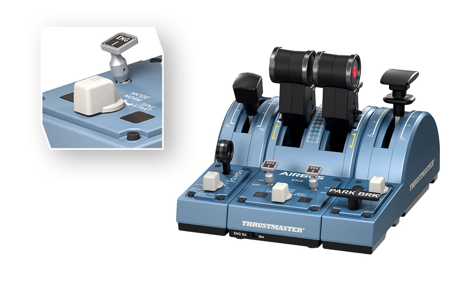 Kit Flight Thrustmaster TCA Captain Pack Airbus Edition - Joystick + Quadrante + Expansão - Xbox Edit (Imagem 5)