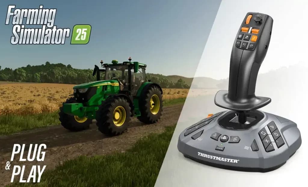 Farming Stick Thrustmaster - SimTask Farmstick, PS5 - Joystick agrícola com 33 botões e 2 eixos - Preto (Imagem 5)