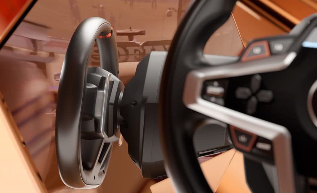 Kit Racing T-248 Xbox Thrustmaster - Volante Force Feedback + Pedais - Preto (Imagem 1)