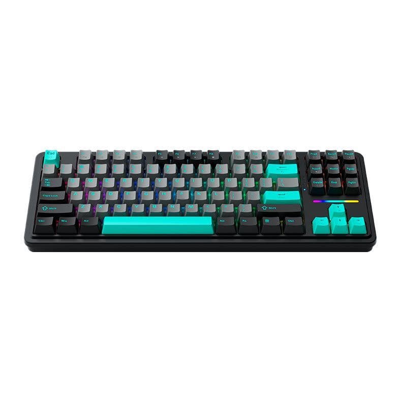 Teclado Mecânico Gamer Machenike KG87 RGB Silver Switch 80% — imagem 1