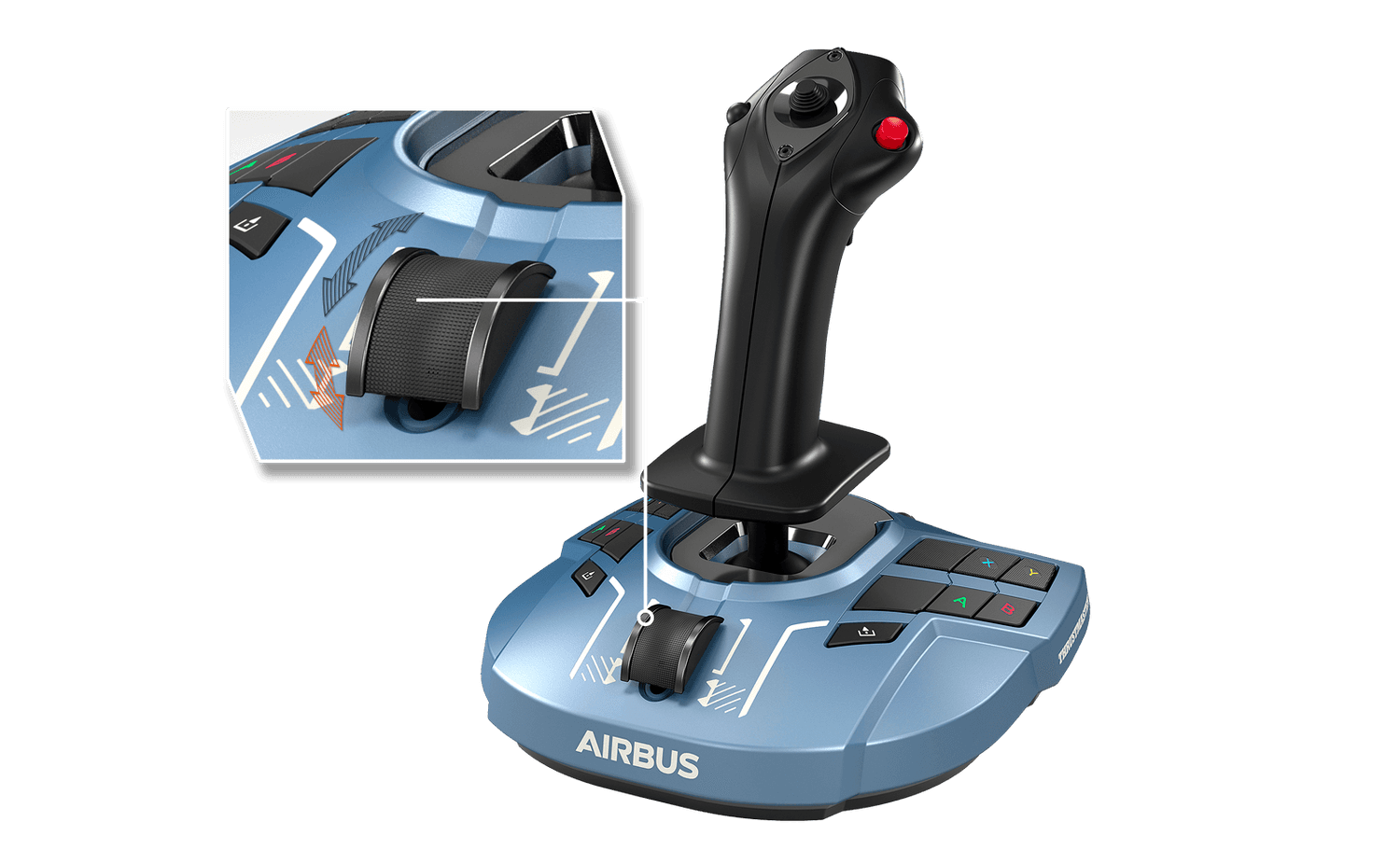 Kit Flight Thrustmaster TCA Captain Pack Airbus Edition - Joystick + Quadrante + Expansão - Xbox Edit (Imagem 3)