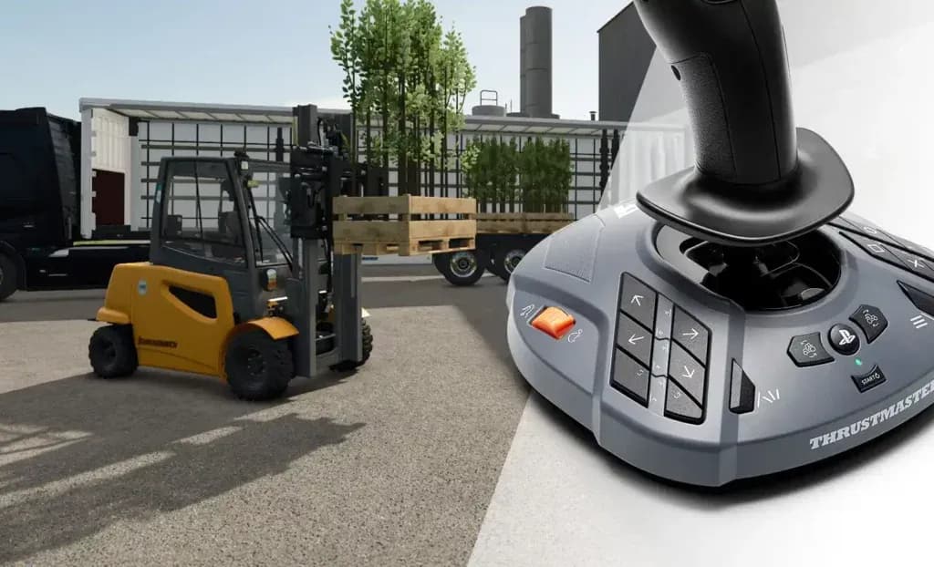 Farming Stick Thrustmaster - SimTask Farmstick, PS5 - Joystick agrícola com 33 botões e 2 eixos - Preto (Imagem 3)