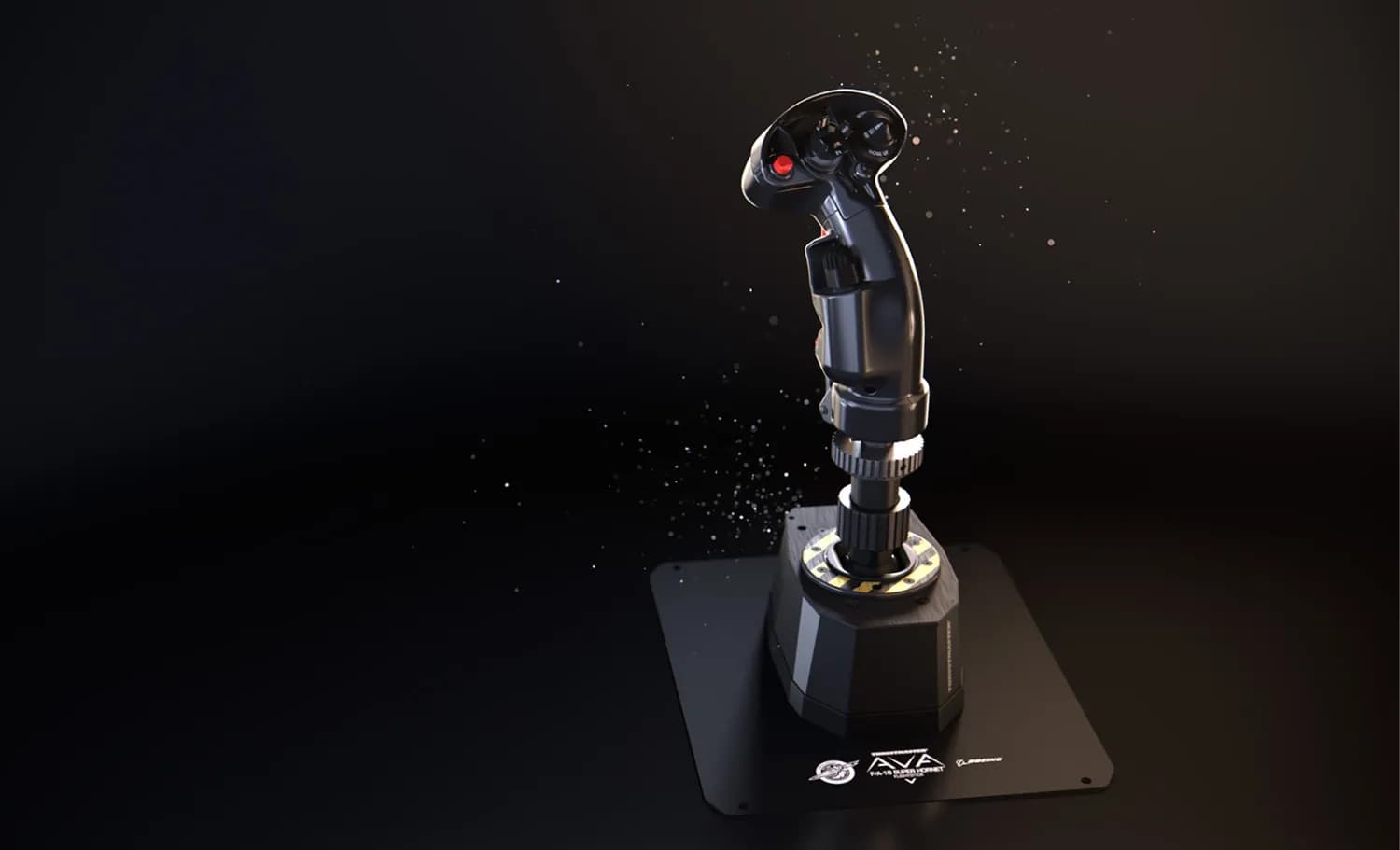 Acessório Flight Thrustmaster adaptador AVA Offset - Suporte modular para base AVA (Imagem 5)