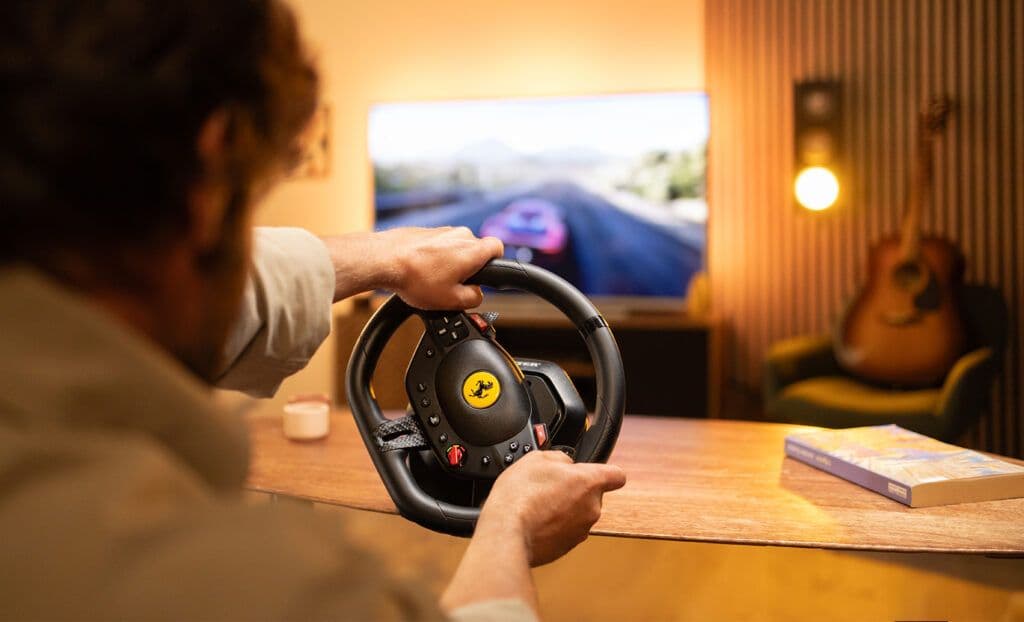 Kit Thrustmaster T98 Ferrari 296 - PC/PS5 (Imagem 3)