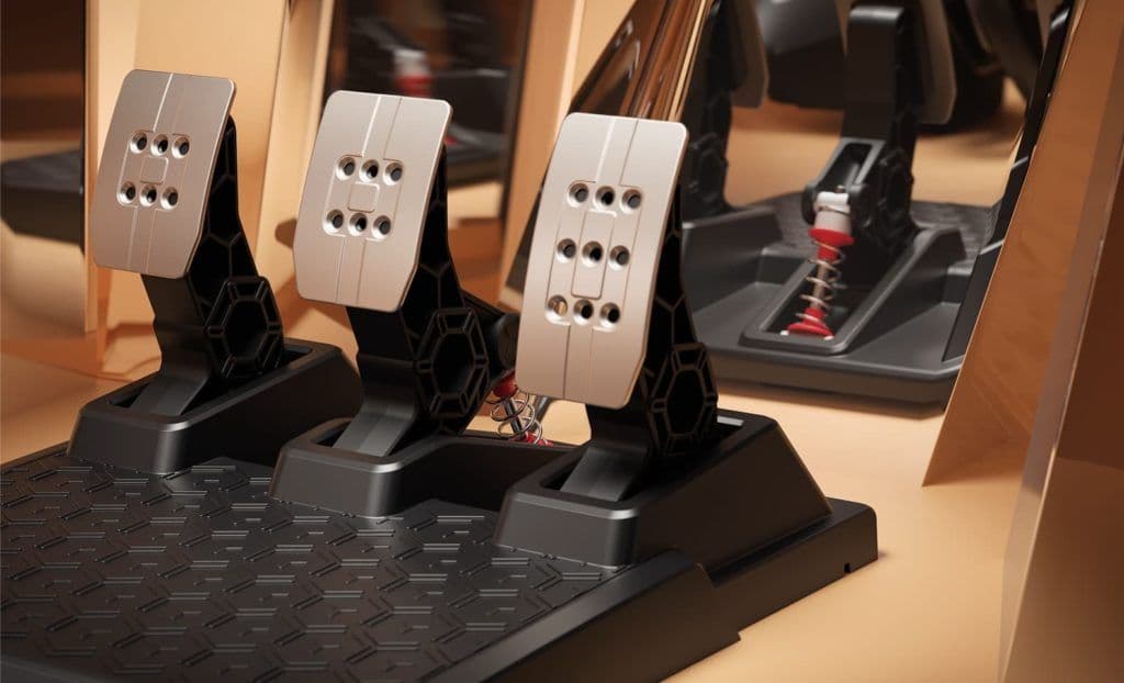 Kit Racing T-248 Xbox Thrustmaster - Volante Force Feedback + Pedais - Preto (Imagem 2)