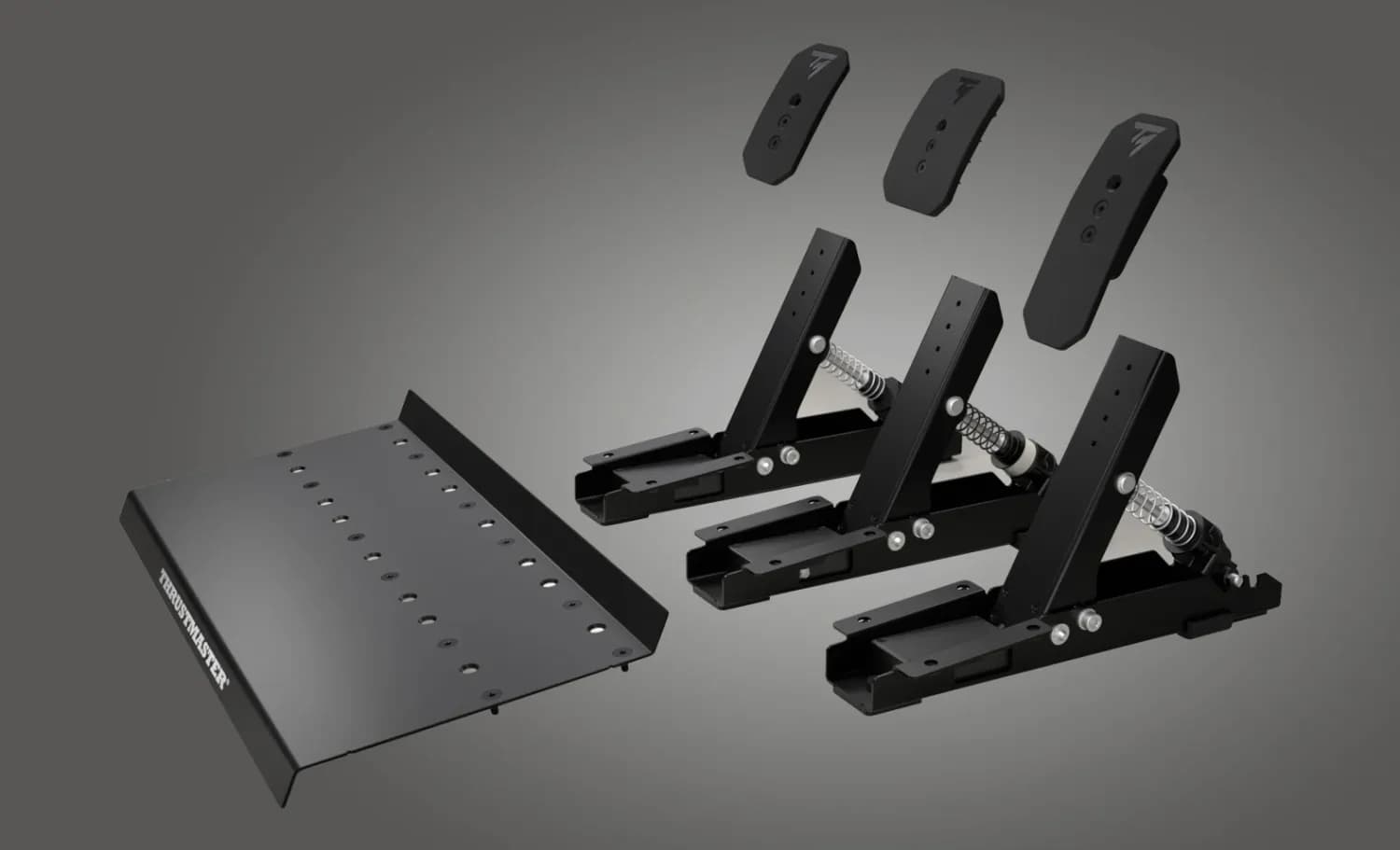 Kit Pedais Racing Thrustmaster Raceline Pedals III - 3 pedais ajustáveis com tecnologia magnética - PC + Xbox + PS5 (Imagem 3)