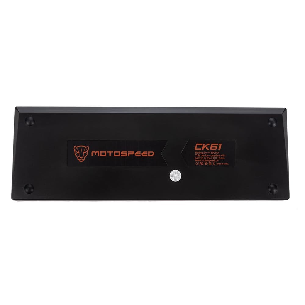 Motospeed CK61 - Preto, Switch Blue - ABNT2 - RGB (Imagem 5)