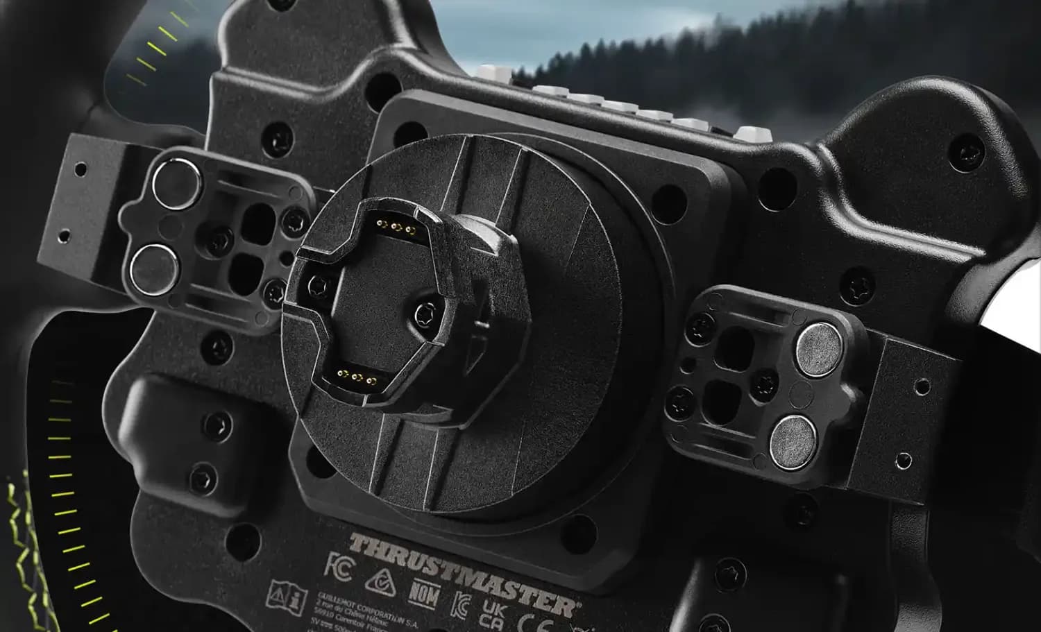 Racing Add-on Thrustmaster EVO Racing 32R Leather - Volante esportivo em couro (Imagem 3)