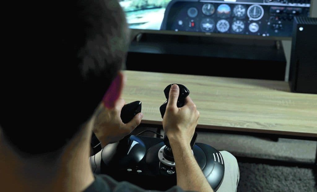 Kit Thrustmaster - T.Flight Full Kit X - Joystick + Manete + Pedais - Preto (Imagem 5)