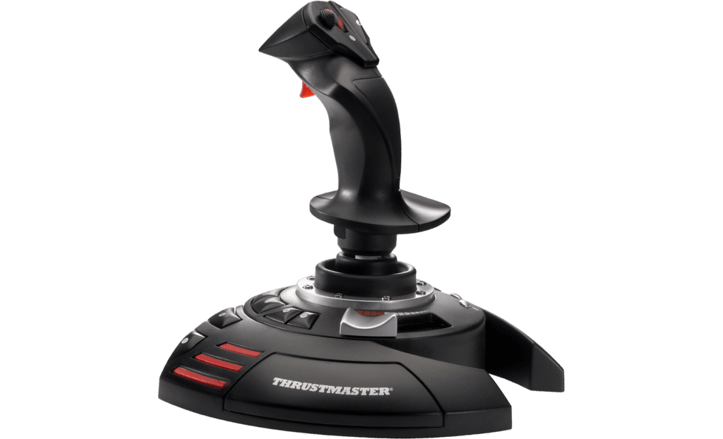Joystick Thrustmaster T.Flight X - 12 botões, 5 eixos, manete destacável - Preto (Imagem 1)