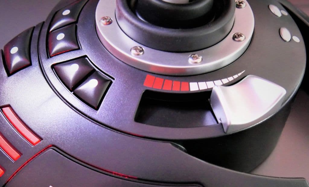 Joystick Thrustmaster T.Flight X - 12 botões, 5 eixos, manete destacável - Preto (Imagem 3)