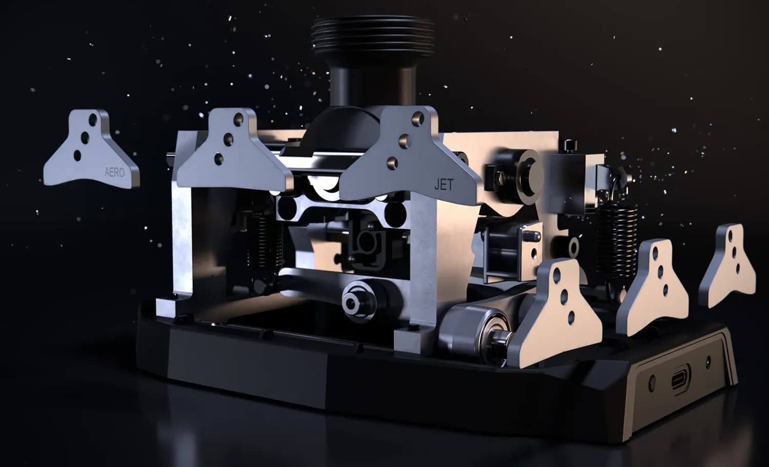 Acessório Flight Thrustmaster AVA Base -Base de joystick modular com tecnologia magnético (Imagem 2)