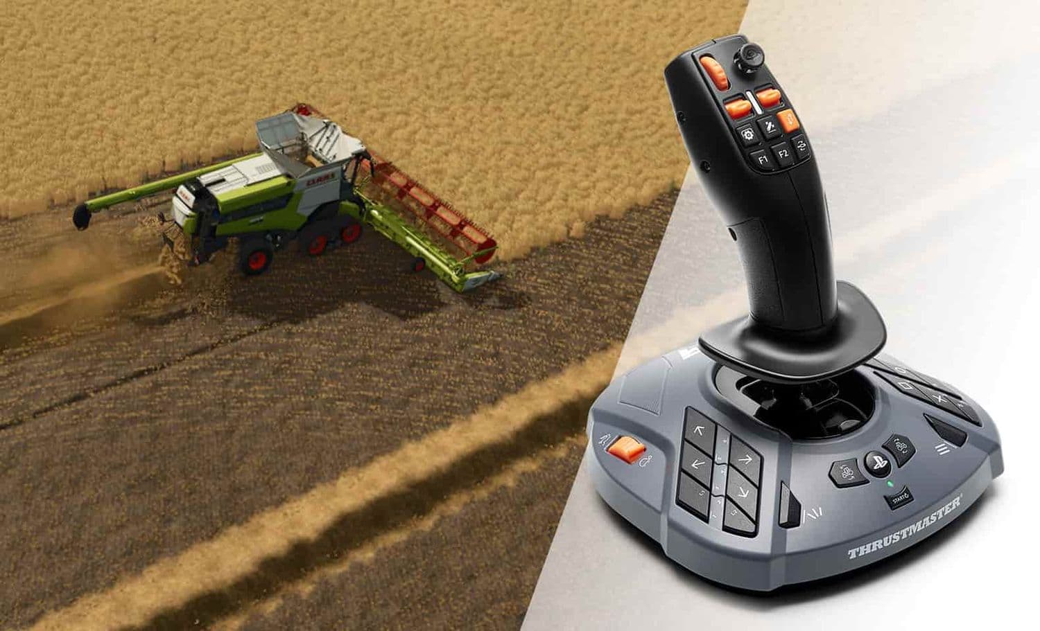 Farming Stick Thrustmaster - SimTask Farmstick, PS5 - Joystick agrícola com 33 botões e 2 eixos - Preto (Imagem 1)