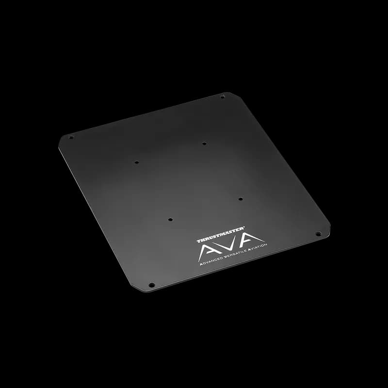 Acessório Flight Thrustmaster AVA Desktop Plate - Suporte metálico para base AVA (Imagem 1)