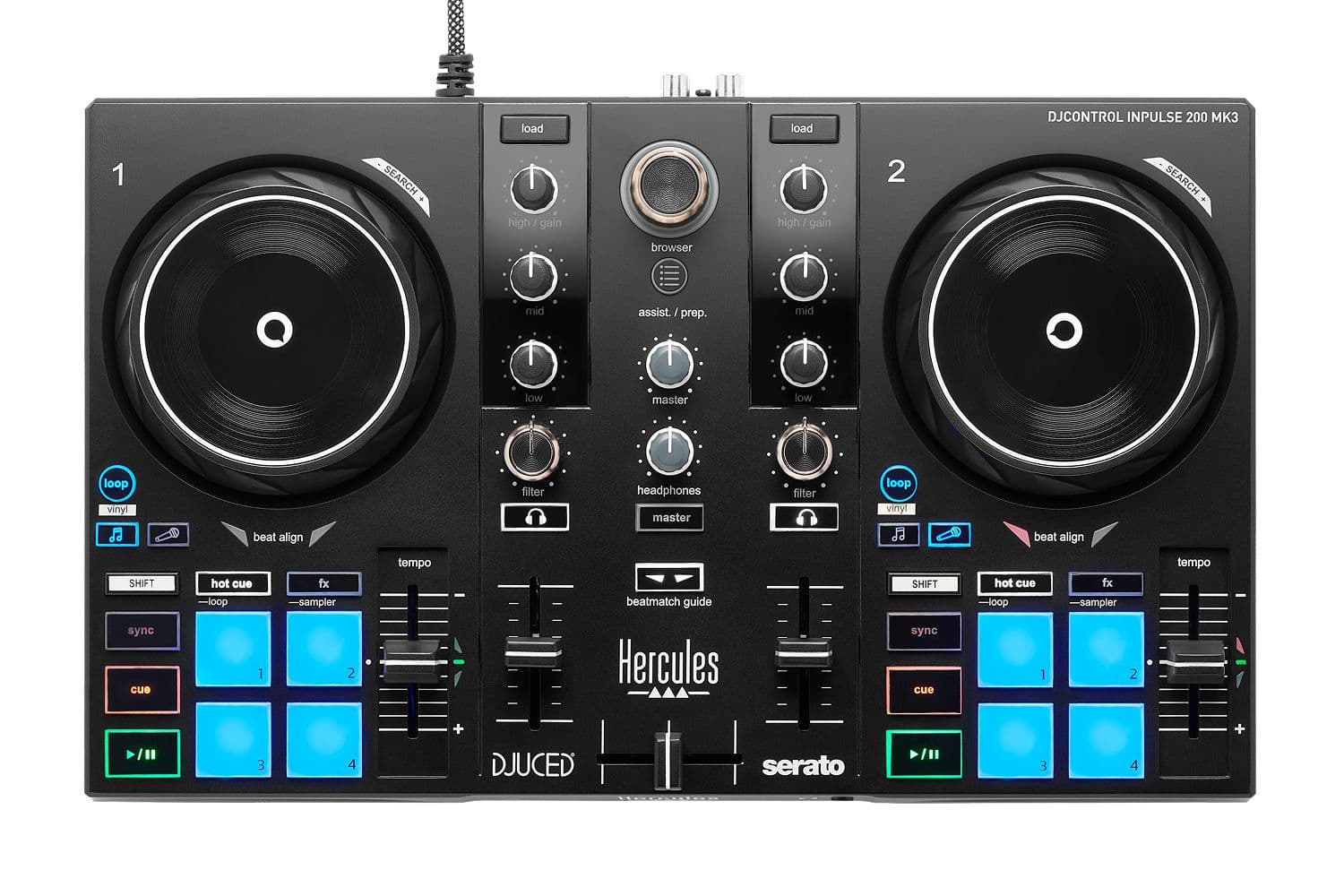 Controladora de DJ Hercules 200 MK3 — imagem 1
