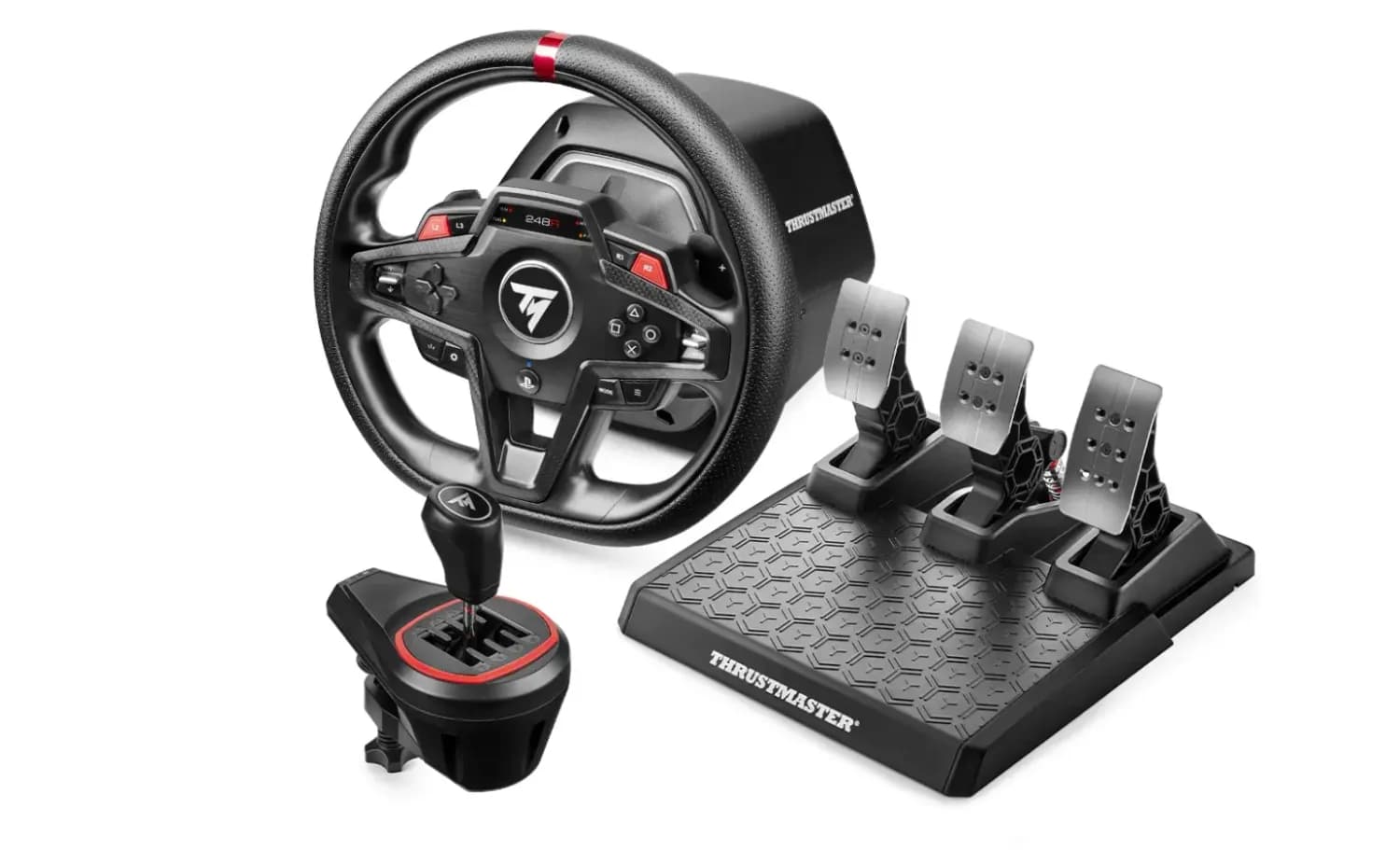 Racing Kit Thrustmaster T248R Shifter Pack, Kit de volante e câmbio — imagem 1